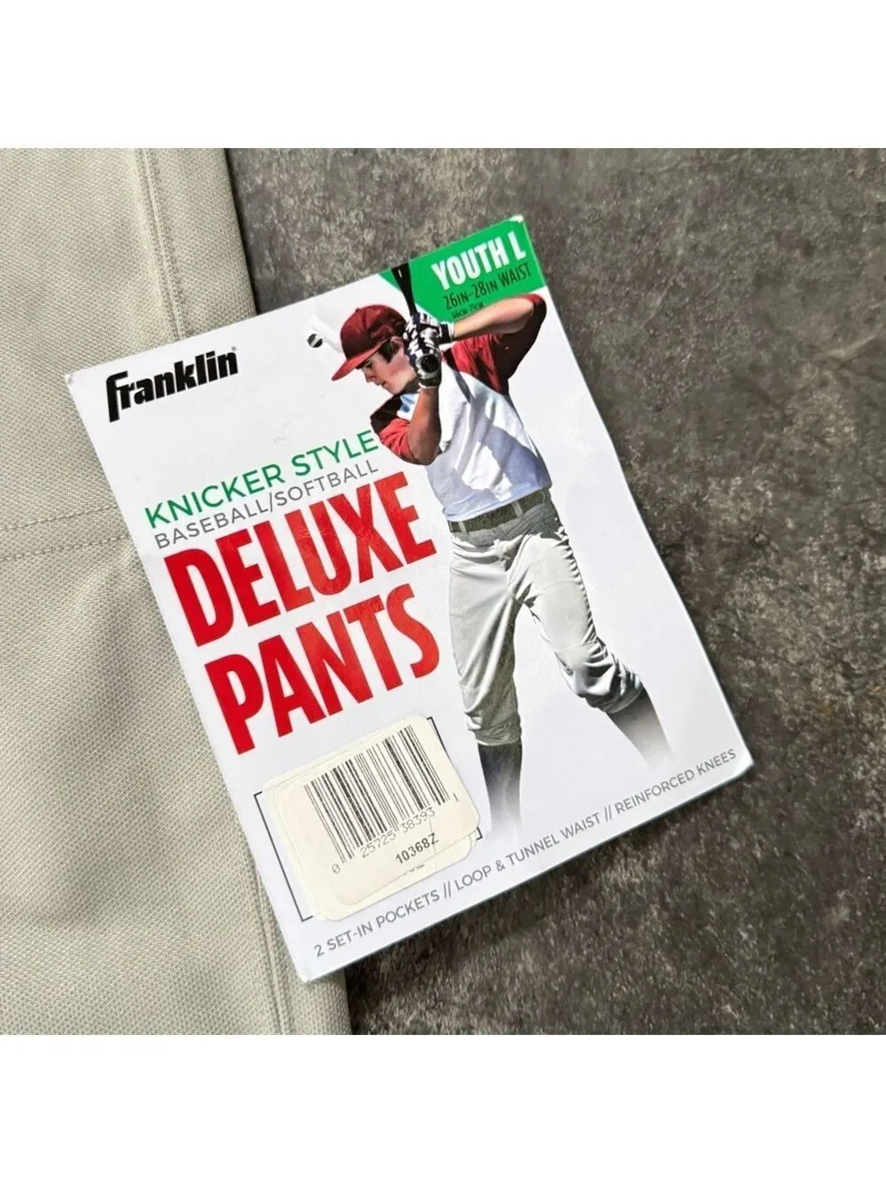 Franklin Baseball Softball Pants Size Youth Large NWT